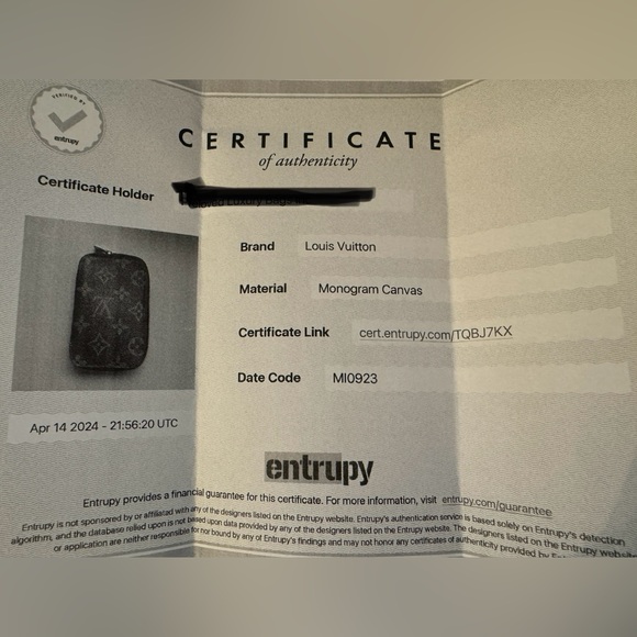 AUTHENTIC Louis Vuitton Monogram Key Cles Case with all 6 hooks present - Picture 11 of 11